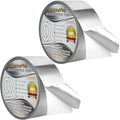 2PCS Premium Aluminum Foil Tape, High Temperature Heavy Duty Insulation Tape by SmaringWing