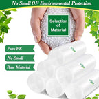 Hommaly 2.6 Gallon 120 pcs Small Clear Trash Bags, Strong 2.5 Gallon Garbage - Image 6