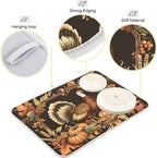 Thanksgiving Turkey Pumpkin Dish Drying Mat - Image 4