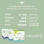 Organyc New and Improved 100% Certified Organic Cotton Inside and Out Overnight - Image 5