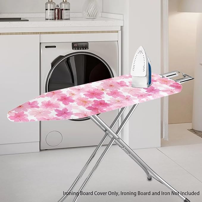 Pink Floral Ironing Board Cover - Image 2