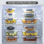 24 Pieces Glass Food Storage Containers - Image 6