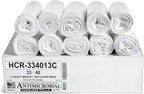 Aluf Plastics High Density Trash Bags, 33 Gallon, 13 Micron, by AlufPlastics