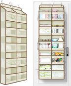 Yecaye 5-Tier Over The Door Organizer Dual-Column, 80lbs Load Over The Door by Yecaye