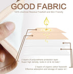4 Pcs Castor Oil Pack Wrap Organic Cotton - Image 2