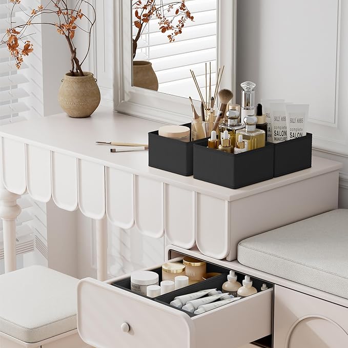 DIMJ Drawer Organizer Clothes Storage- 18 Pack Baby Dresser Organizer - Image 6