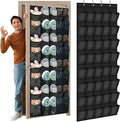 Windyun 40 Over the Door Shoe Organizer Large Breathable Mesh Pockets Hanging by Windyun