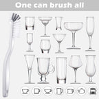 5 Piece Cleaning Dish Scrub Brush Kitchen Sink Bathroom Brushes, Household Pot - Image 3