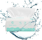 Tahoe Trails Disposable Face Towel, Soft Dry Wipe, Lint Free, Dry Wet Use by TahoeTrails