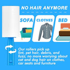 Extra Sticky Lint Roller, Mega Value Set 400 Sheets - Image 4