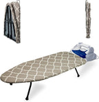 Metal Mesh Panel Tabletop Ironing Board | Foldable Iron Board | Heavy Duty by Oxzor