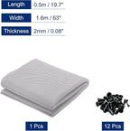 MECCANIXITY Speaker Grill Cloth 20 x 63 Inch Stereo Mesh Fabric Protective - Image 2