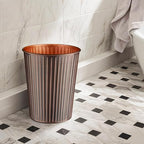 Monarch Abode Metal Bathroom Trash Can – Waste Basket - Image 6