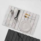 Large Stone Drying Mat for Kitchen Counter, Quick Drying Mat, Glasses and - Image 6