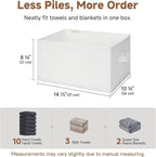 StorageWorks Collapsible Shelf Baskets, Storage Bins - Image 4