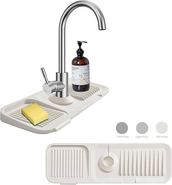 Kitchen Sink Splash Guard Sponge Holder by MOODKEYbrand