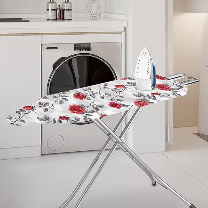 Rose Print Ironing Board Cover Polyester Iron Cover - Image 2