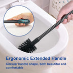 CELOX Toilet Bowl Brush and Holder, Compact Toilet Brush - Image 6