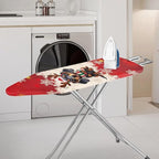Christmas Theme Household Iron Board Covers Dachshund Snowflake Print Ironing - Image 2