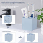 Diatomite Toothbrush Holders for Bathrooms, Electric Toothbrush and Toothpaste - Image 2