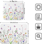 Watercolor Floral Dish Drying Mat - Image 2