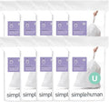 simplehuman Code U 200 Count, Dispenser Pack Custom Fit Liners, Drawstring by Simplehuman