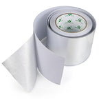 BOMEI PACK Adhesive Aluminum Foil Heat Shield Tape Barrier 4in x 66ft, by BOMEIPACK