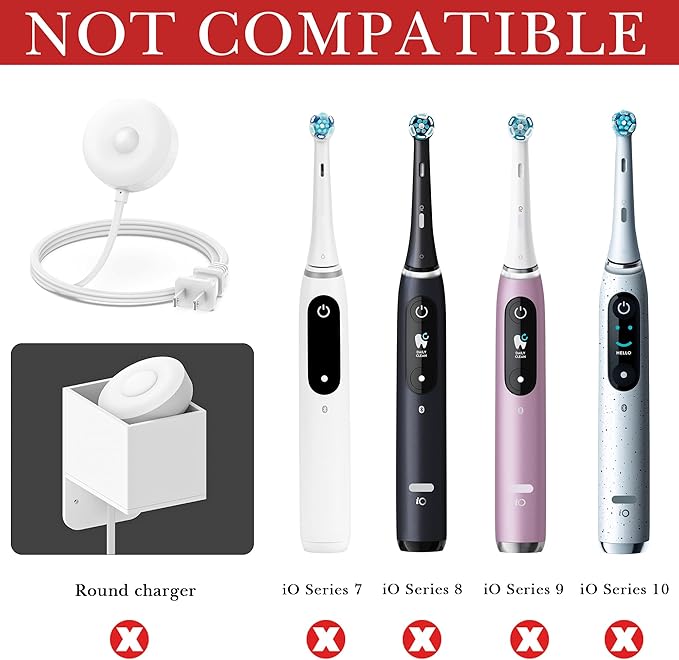 Linkidea Wall Mount Electric Toothbrush Charger Holder - Image 5