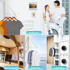 Retractable Clothes Drying Rack，Space Saver Wall Mounted Folding Hanger - Image 8