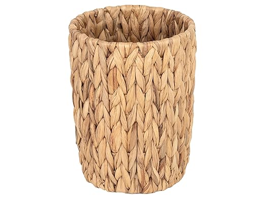 StorageWorks Wicker Waste Basket, Small Trash Can by StorageWorks