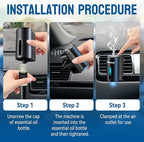 Featwell Car Air Freshener, Three Adjustable Modes Intelligent Car Aroma - Image 3