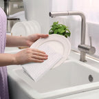 DecorRack 12 Pack 100% Cotton Kitchen Towels - Image 6