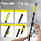 Grout Brush with Long Adjustable Handle - Image 6