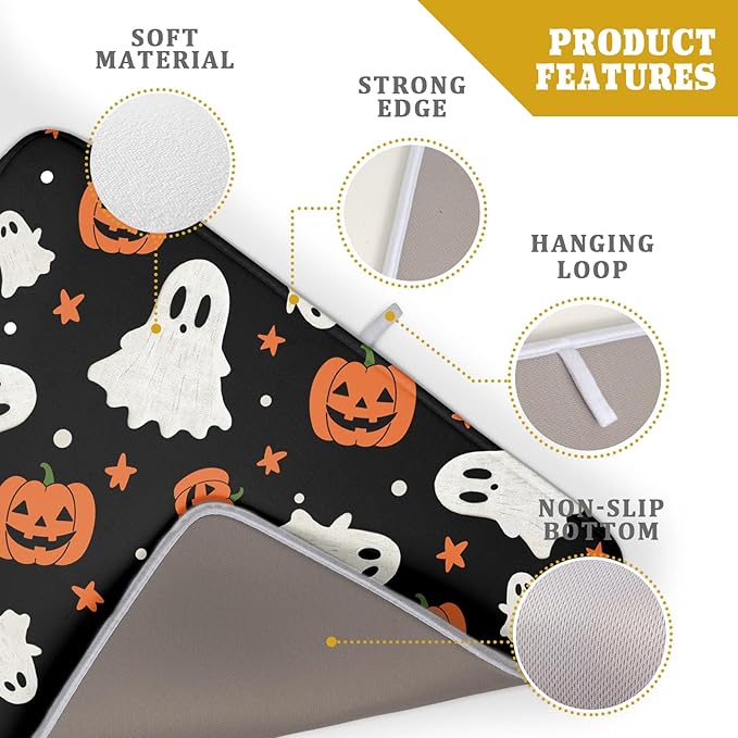 Halloween Dish Drying Mat 18 x 24 Inch - Image 4