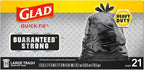 Glad Trash Bags, Strong Quick-Tie Large Garbage Bags - Image 5
