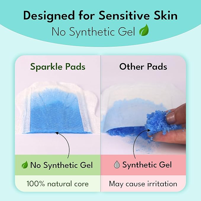 Sparkle Sanitary Pads for Women, Plant-Based Maxi Pads - Image 3