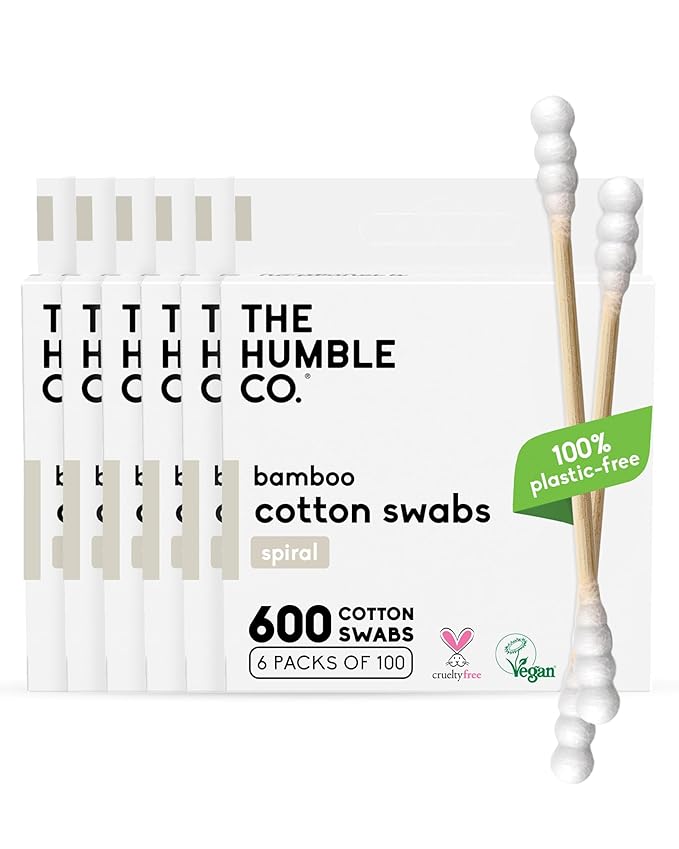 The Humble Co Bamboo Cotton Swabs by TheHumbleCo