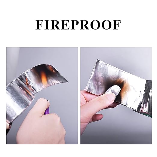 ADHES TAPE Aluminum Foil Tape, Heat Resistant, Waterproof, 0.78 inch x164 Feet - Image 4