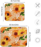 Super Absorbent Dish Drying Mat, Microfiber Fast-Drying Dish Mat, Kitchen Dish - Image 3