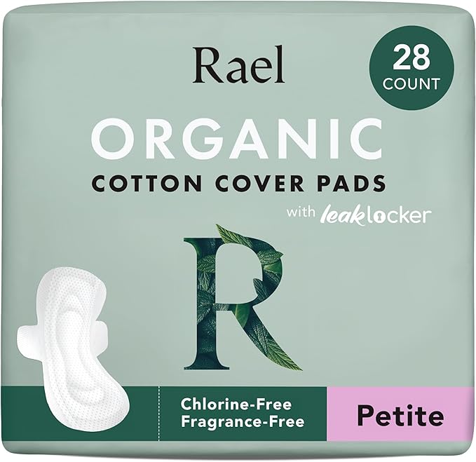 Rael Pads for Women, Organic Cotton Cover by Rael