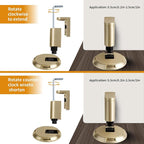Bak Bo Windproof Door Stoppers 2 Pack Adjustable Bottom of Door Holder Indoor - Image 3