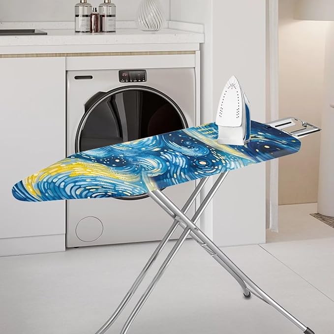 Starry Night Ironing Board Cover and Pad, Dragonfly Iron Board Cover Non-Slip - Image 2