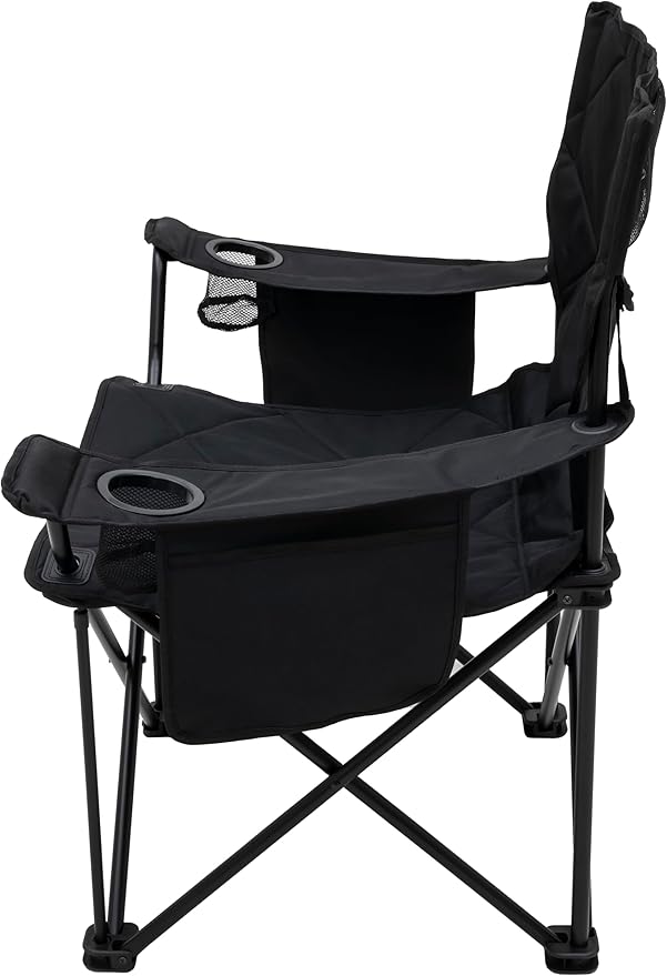 ALPS Mountaineering King Kong Camping Chairs for Adults with Mesh Cup Holders and Pockets, Built Durable and Reliable with Compact Foldable Steel Frame - Image 4