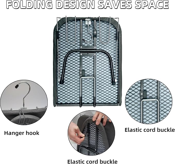 Compact Foldable Tabletop Ironing Board - - Image 4