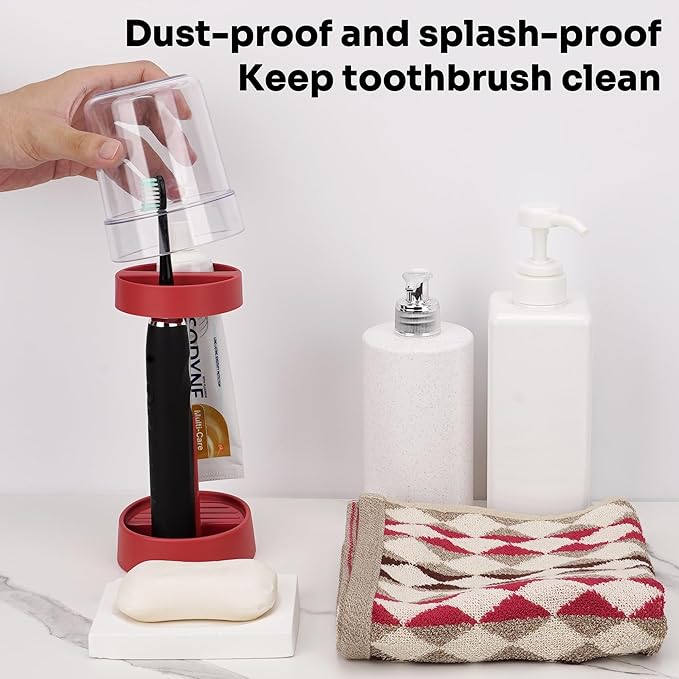 Height Adjustable Toothbrush Holder - Image 2