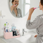 Diatomite Toothbrush Holders for Bathrooms, Quick Dry Electric Tooth Brush and - Image 2