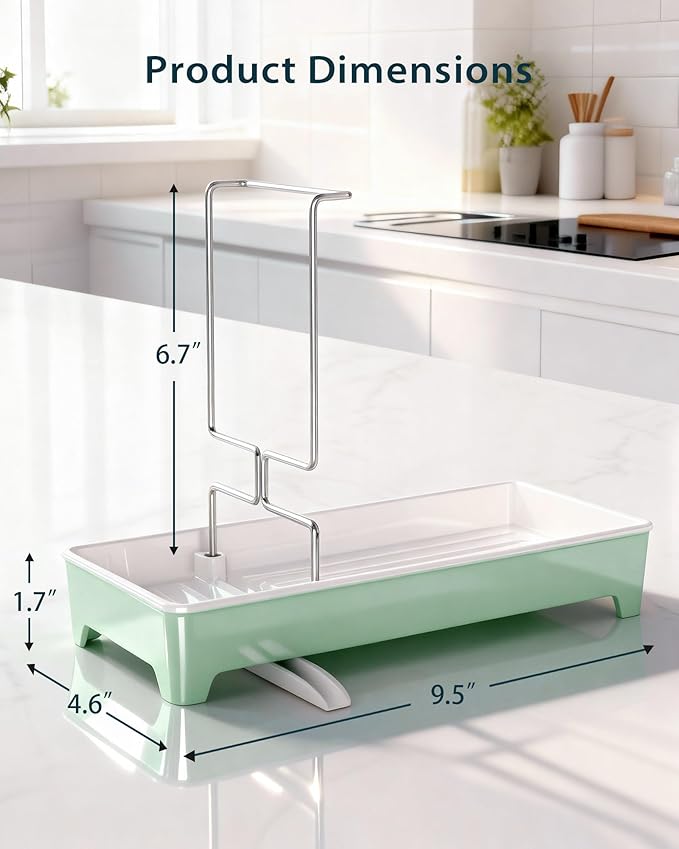 Minimalist Sink Caddy, Rustproof Sponge Holder - Image 3