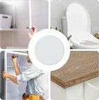 3 1/4 in Wall Protector Round, 10 Pack Doorknob Wall Shield Guard Door Stop - Image 8