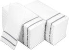 Disposable Hand Towels for Bathroom, Anniversary, and Wedding Napkins for Tables by FETE