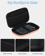 Light-Orange Small Carrying Case Universal Travel Case - Image 5